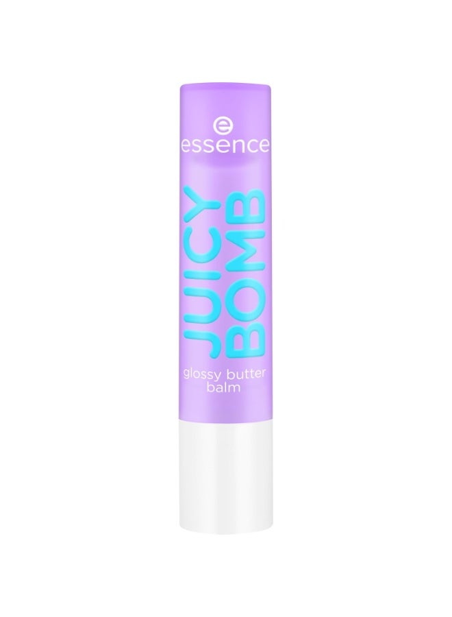 ايسنس بلسم الشفاه اللامع Essence JUICY BOMB (درجة 02 So Berry Cute) - بلسم زبدي للشفاه بنكهة التوت، لون ناعم، لمسة نهائية لامعة، 2.5 جم. - Image 1