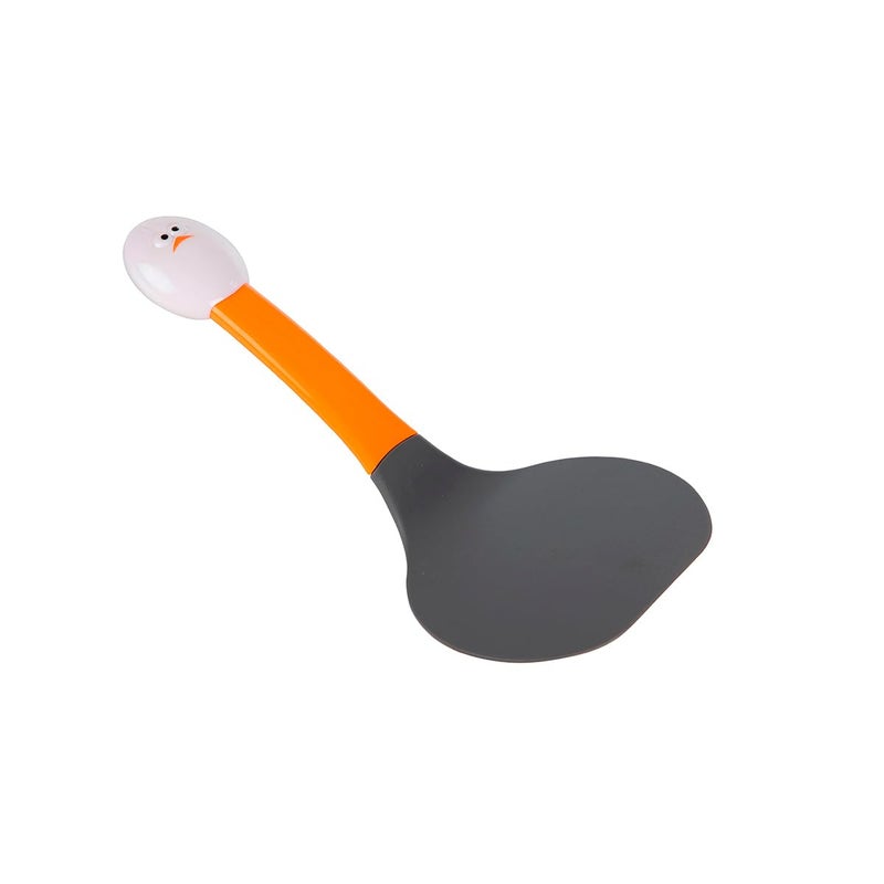 Joie m50416 Kitchen Gadgets Eggy Flex Flip Turner Wide and Flexible Spatula Nylon Black