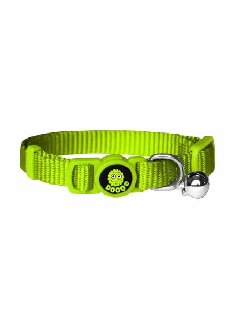 Signature Cat Collar1 X 19 - 31 Cm - XS (DCAT001) Green