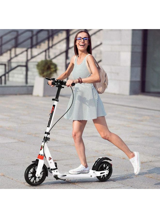 Cool Baby Foldable 2 Wheel Scooter White 98x104x38cm - Image 4