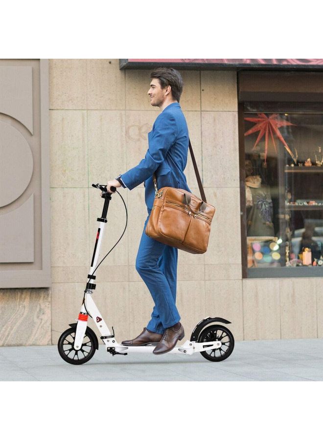 Cool Baby Foldable 2 Wheel Scooter White 98x104x38cm - Image 5