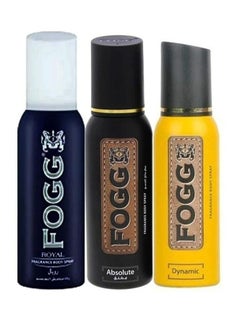 FOGG Fogg Gift Set 3x120ml Fragrance Body Spray For Men 