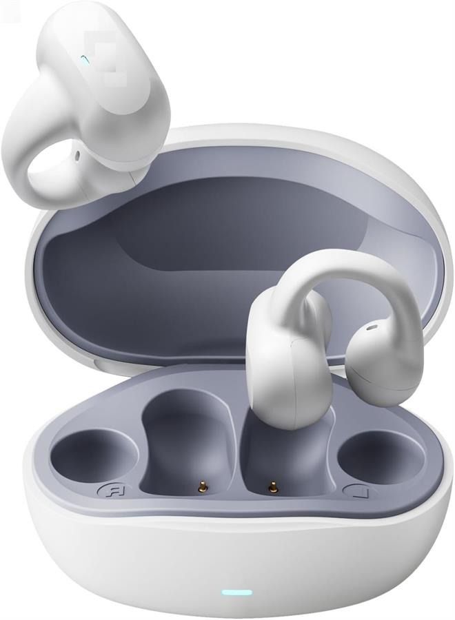 Earring Wireless Earbuds Bluetooth 5.3 with Charging Case | Open Ear Headphones Compatible  - Image 1