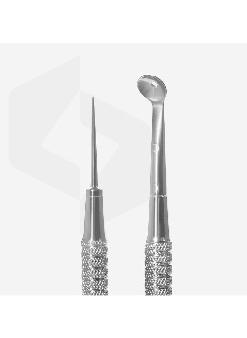 STALEKS PRO - Cosmetology Double-ended Tool - EXPERT 20 | TYPE 4 (Uno spoon and Vidal needle straight) - Image 1