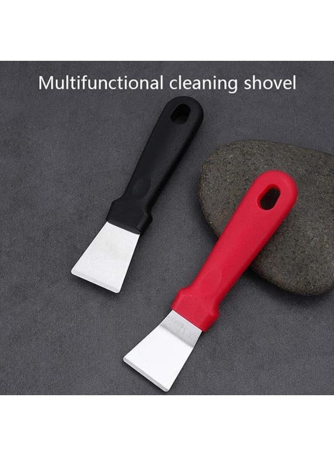 2Pcs Kitchen Scraper Set – Heavy Duty Cleaning Tool for Stove, Oven & Pans - Image 3