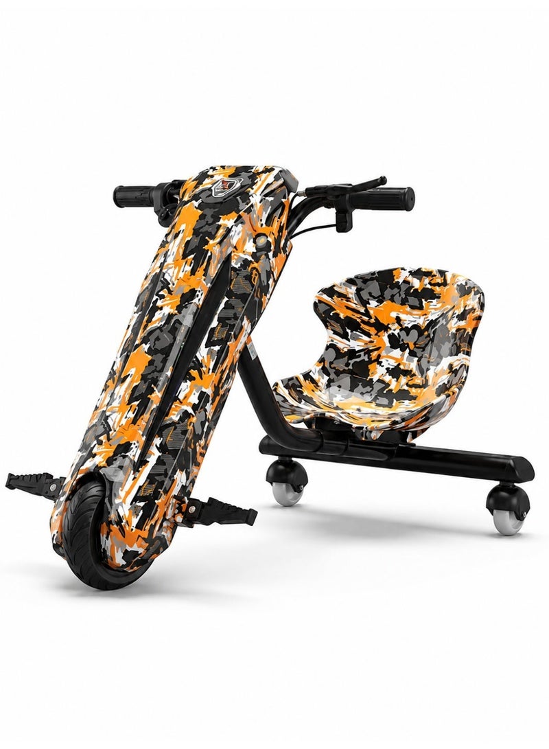 Aspire High-Power 360° Electric Stunt Drifting Scooter For Kids TG-36(36V ) ORANGE - Image 1