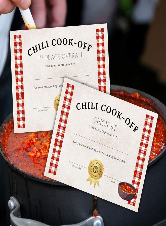 Lashicorn Chili Cook Off Awards 16pk 2 of Each 8.5x11” Best Spiciest Original Other Superlatives Mixed Competition Winner Cooking Contest Food - Image 5