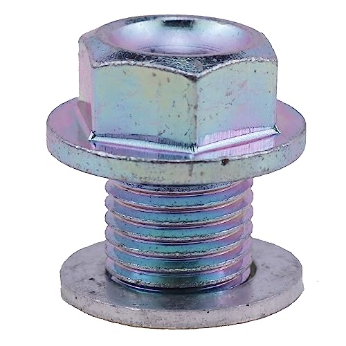 JZGRDN Plug Bolt 90009-R70-A00 Compatible with Honda Acura CL ILX Legend MDX NSX RDX RL RLX RSX TL TLX TS ZDX Models - Image 2