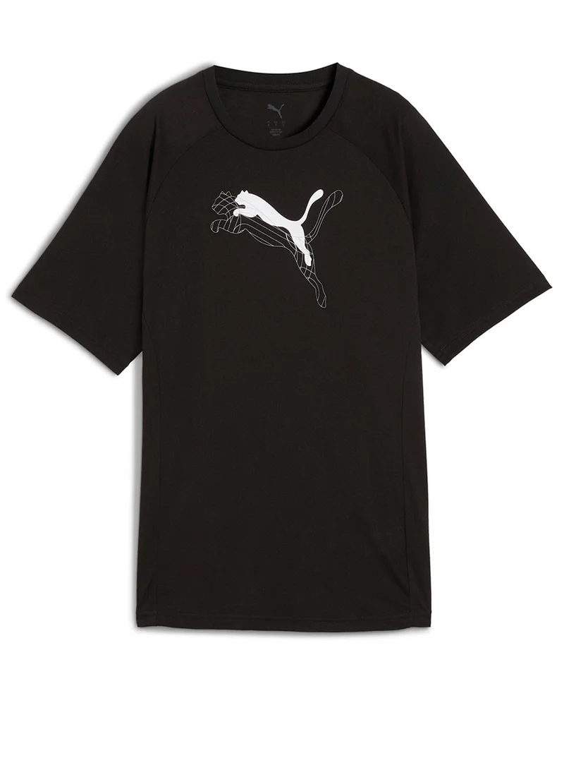PUMA puma black Evostripe Relaxed Graphic Tee Women for Women | Best Price UAE