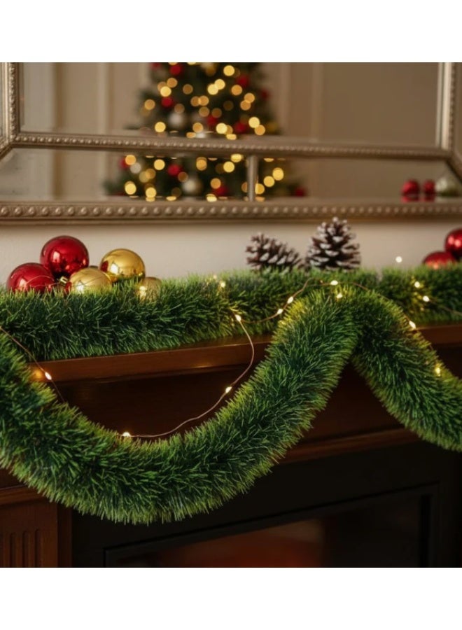 أي كي دي سي عشب صناعي AKDC DenseWeave شديد الشد - قطعة ديكورية عمودية خضراء عالية الارتفاع 200 سم - Image 2