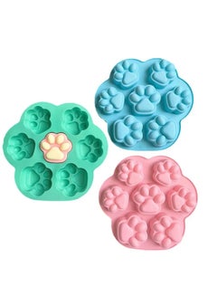 Generic 7-Link Cat Claw 230 Candy Chocolate Silicone Baking Cake Decorating Mold Ice Tray Pudding Mold Biscuit Egg Cake Mold-Color:2 Bags (color Can Be Noted)  - Image 5