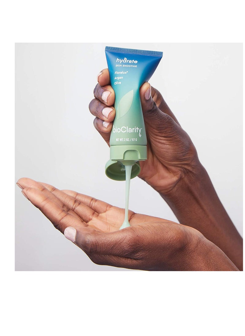 BioClarity - BioClarity Skin Smoothie Gel Moisturizer, 24-Hour Hydration, For Normal & Oily Skin, 100% Vegan Formula, Clean Ingredients with Olive, Argan & Ceramide, 1 fl oz - Image 1