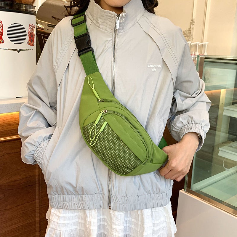 Korean Style Nylon Shoulder Bag - Image 1