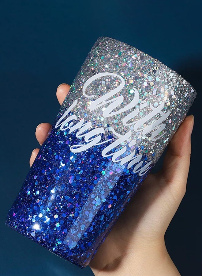 أورجنيزر مزيج بودرة لامعة سميكة وناعمة للمهرجان، 32 لونًا من الترتر السميك، رقائق لامعة قزحية، مستحضرات تجميل للوجه والجسم والعين والشعر والأظافر، كوب من الراتنج اللامع السائب - Image 4