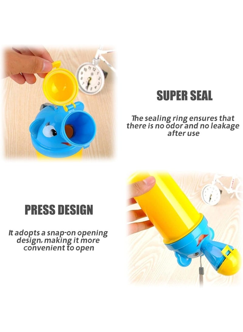 jaexest Portable Baby & Toddler Urinal for Boys, Leak-Proof Hygienic Travel Potty for Camping, Car Trips & Outdoor Activities, 500ML Capacity Reusable Pee Trainer for Potty Training - Image 5