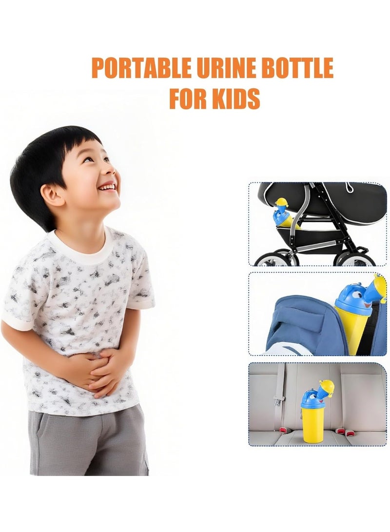 jaexest Portable Baby & Toddler Urinal for Boys, Leak-Proof Hygienic Travel Potty for Camping, Car Trips & Outdoor Activities, 500ML Capacity Reusable Pee Trainer for Potty Training - Image 4