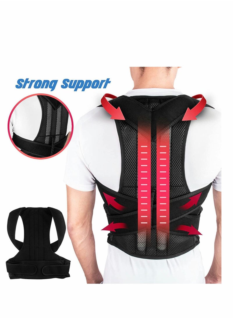 Generic Posture Corrector for Men Women, Back Correction Waistcoat Therapy, Adjustable and Comfortable Scoliosis Back Humpback Correction Belt, Relieving Pain from Neck/Back/Shoulder, Humpback Correction (L)  - Image 4