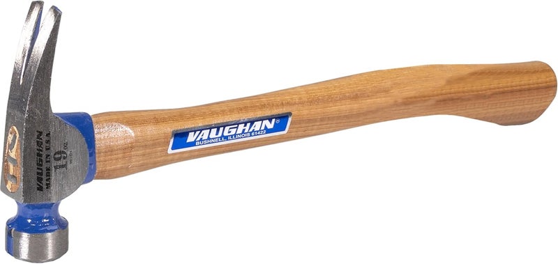 Vaughan CF2-HC California Framer Hammer, 19 oz Milled, Nail Starter, Made In The USA, VN11604 - Image 1