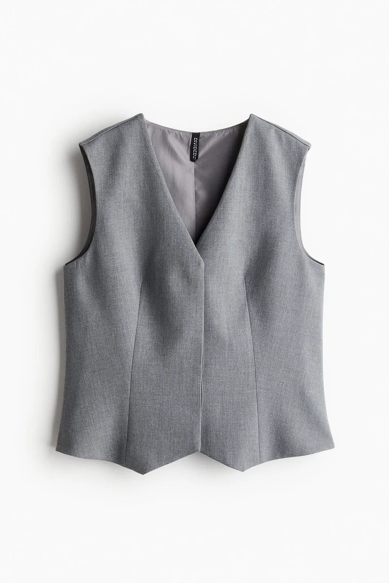 H&M Twill Suit Waistcoat