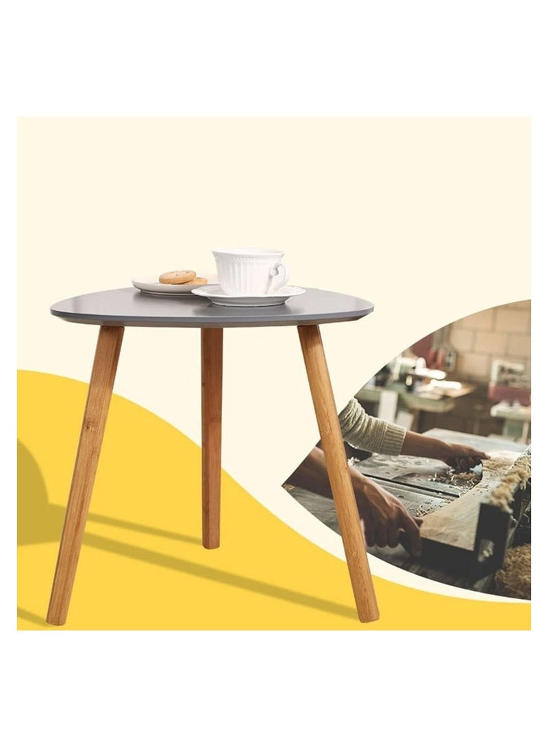 Cool Baby COOLBABY Living Room Coffee Table Sofa Side Table Simple Tea Table Triangular Tea Table for Indoor Balcony Bedroom - Image 3