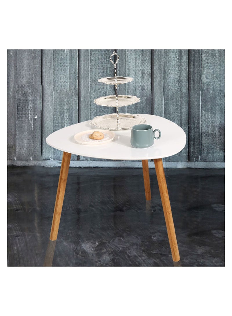 Cool Baby COOLBABY Living Room Coffee Table Sofa Side Table Simple Tea Table Triangular Tea Table for Indoor Balcony Bedroom - Image 4