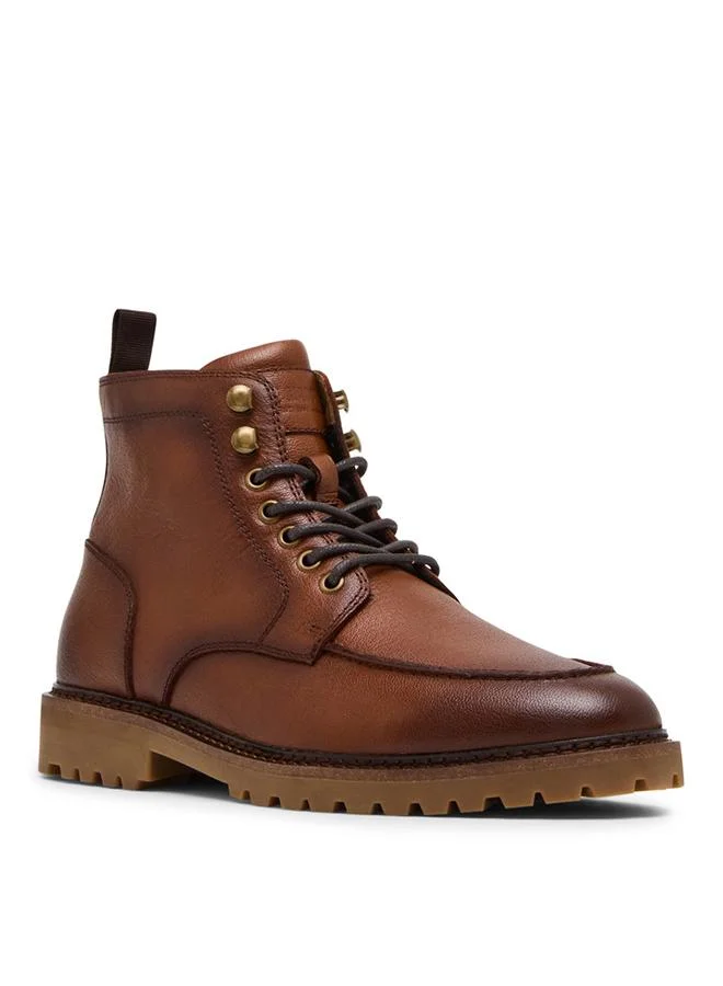 Patroane Tan Leather Men's Chelsea Boots