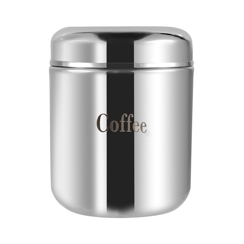 Kraft Stainless Steel Prime 3 Pcs Canister Container Set for Kitchen Storage (Sugar, Tea, Coffee) - Image 4