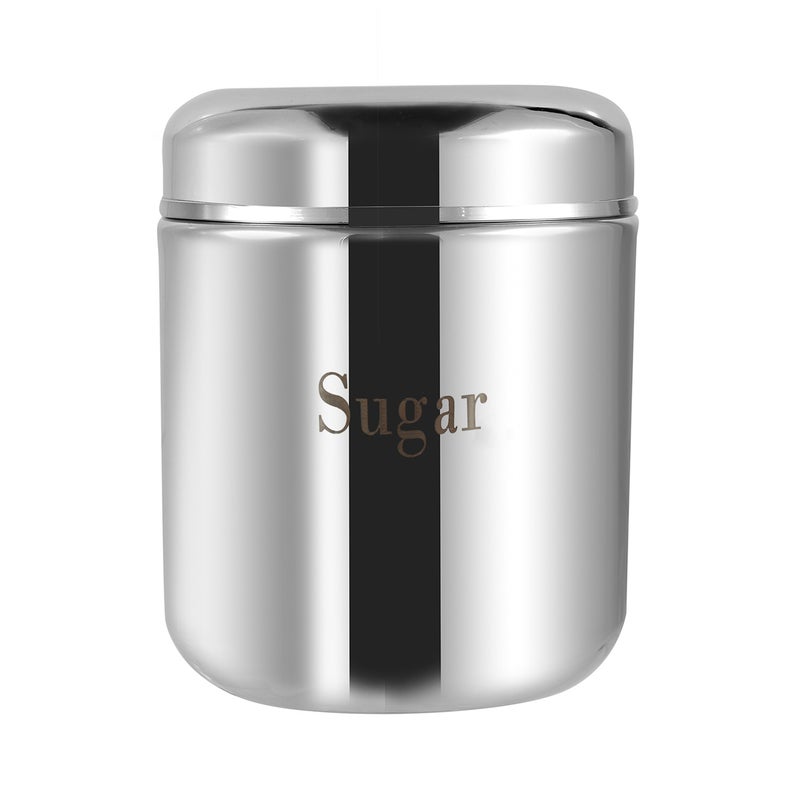 Kraft Stainless Steel Prime 3 Pcs Canister Container Set for Kitchen Storage (Sugar, Tea, Coffee) - Image 5