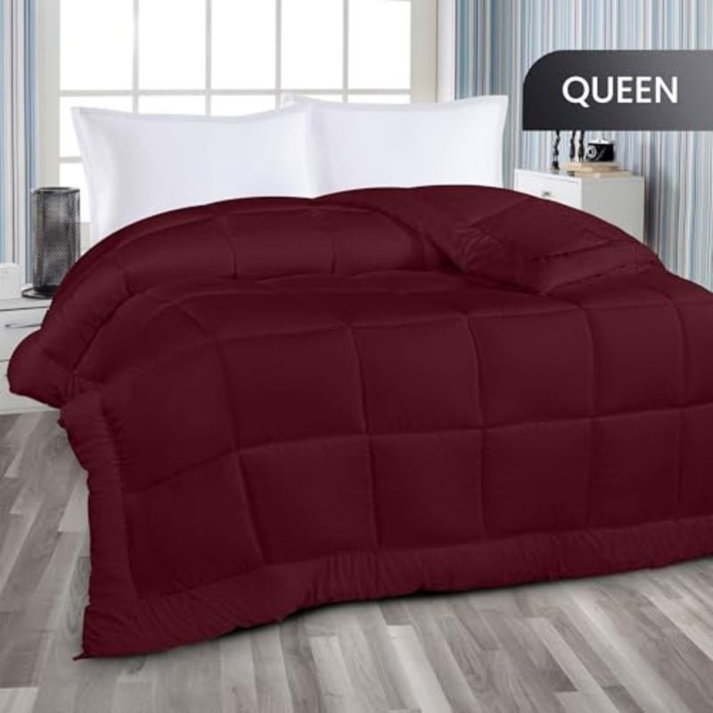All Season Down Alternative Quilted/ Comforter - Duvet Insert with Corner Tabs - Machine Washable - Bed Comforter - Image 2