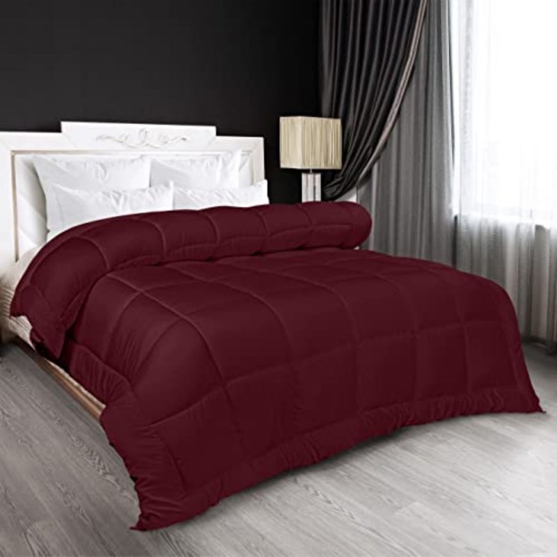 All Season Down Alternative Quilted/ Comforter - Duvet Insert with Corner Tabs - Machine Washable - Bed Comforter - Image 4