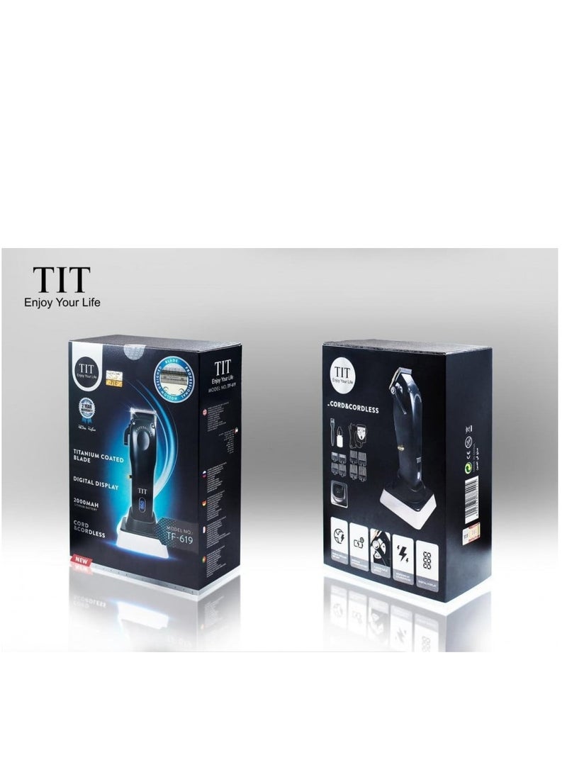 TIT - New TIT shaving machine, cordless use, latest version TF-619 - Image 1