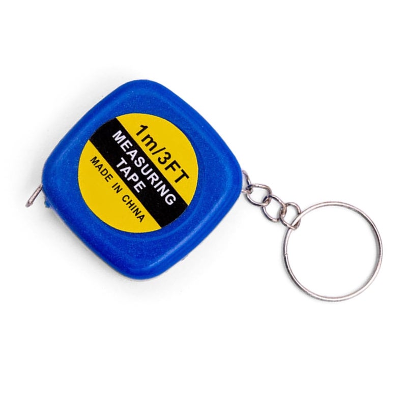 Portable Tape Measure 1m Long Small Size Pocket Size for Daily Measurements ABS Shell Auto Retractable Function Measurement Tool - Image 1