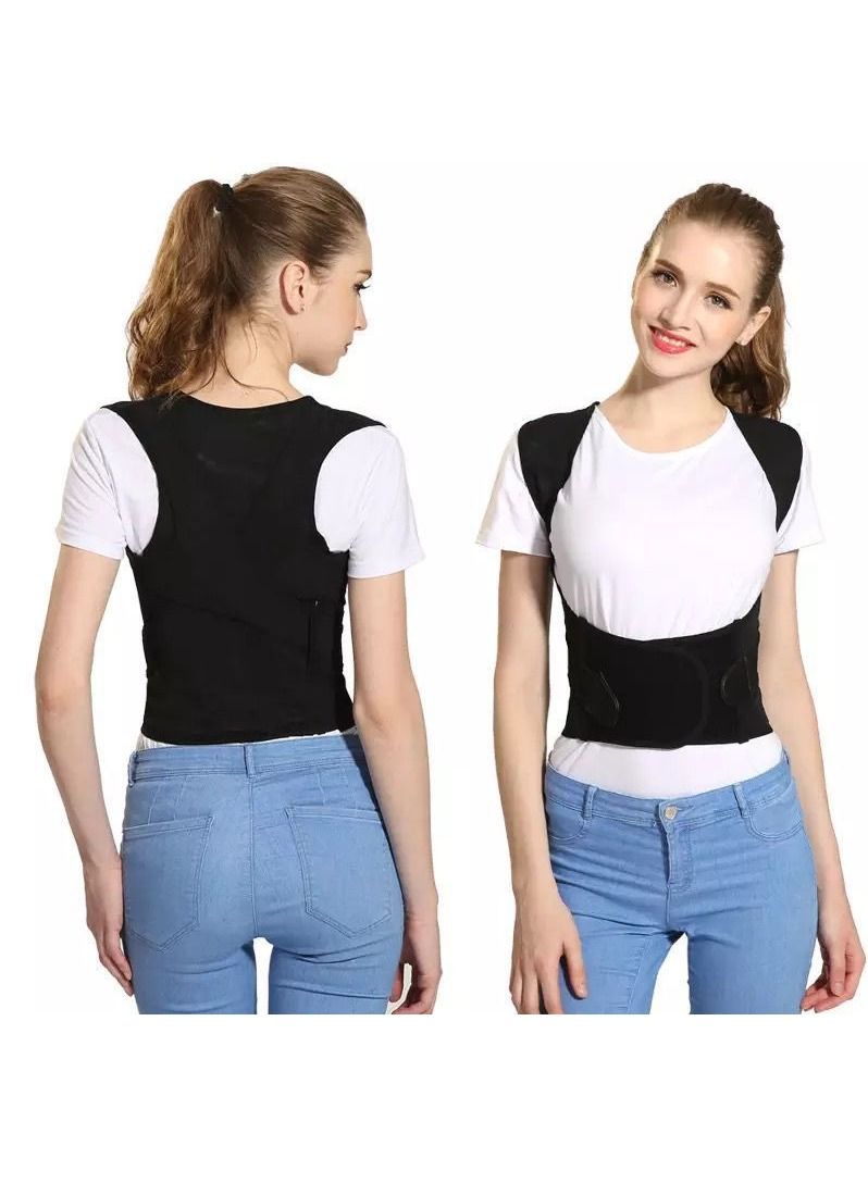 Back Brace and Posture Corrector for Women and Men Back Straightener Posture Corrector Scoliosis and Hunchback Correction Back Pain Spine Corrector Support Adjustable Posture Trainer - Image 1