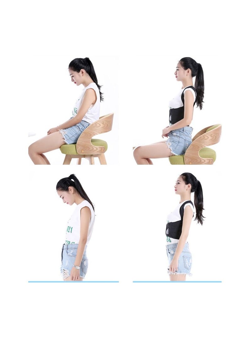 Back Brace and Posture Corrector for Women and Men Back Straightener Posture Corrector Scoliosis and Hunchback Correction Back Pain Spine Corrector Support Adjustable Posture Trainer - Image 4