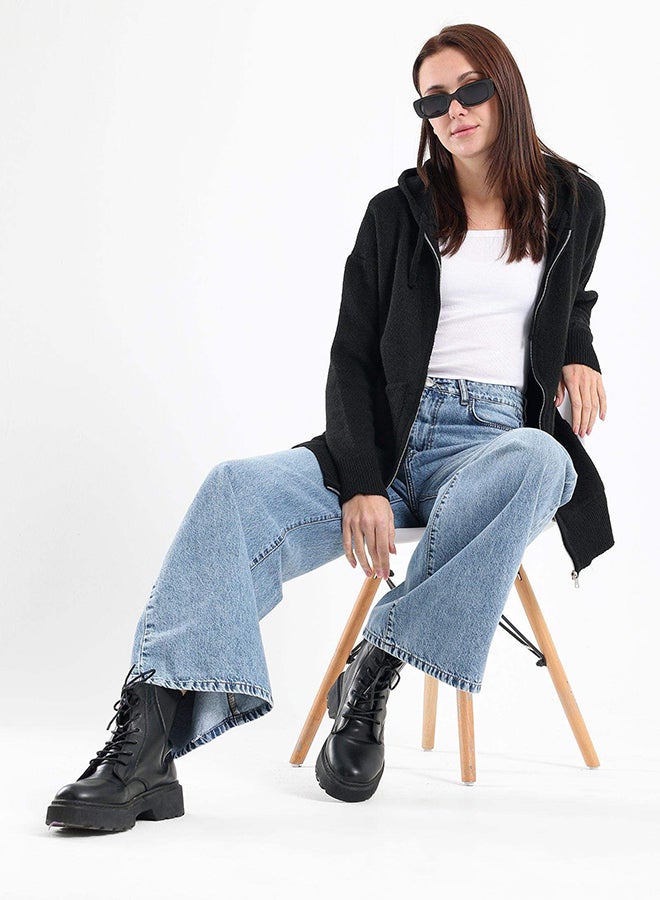 Carina knitted-casual-jacket - Image 1