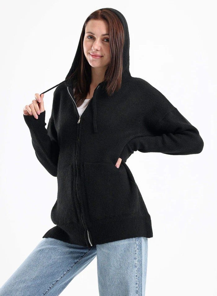 Carina knitted-casual-jacket - Image 2