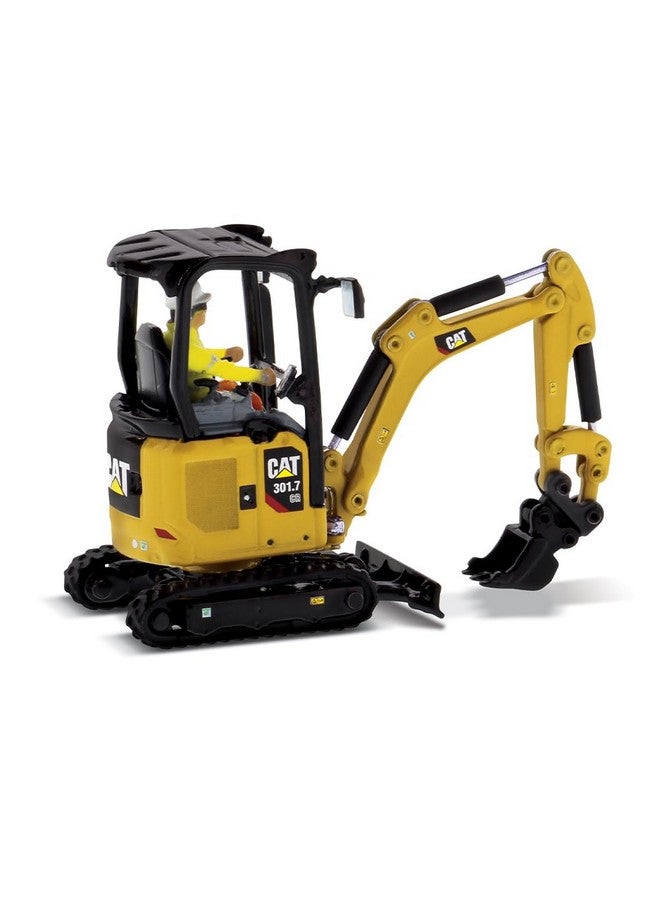 Diecast Masters Diecast Masters 1:50 Scale Caterpillar 301.7 CR Mini Hydraulic Excavator | High Line Series Cat Trucks & Construction Equipment Model 85597  - Image 1