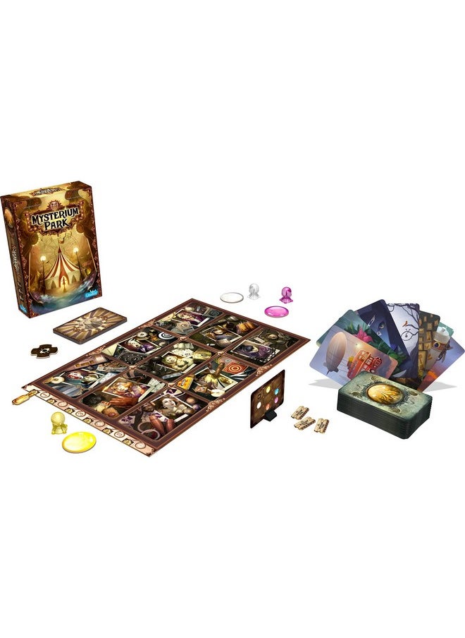 Libellud - Mysterium Park Board Game Enigmatic Cooperative Mystery Game With Ghostly Intrigue Fun For Family Game Night Ages 10+ 27 Players 30 Minute Playtime Made By Libellud - Image 1