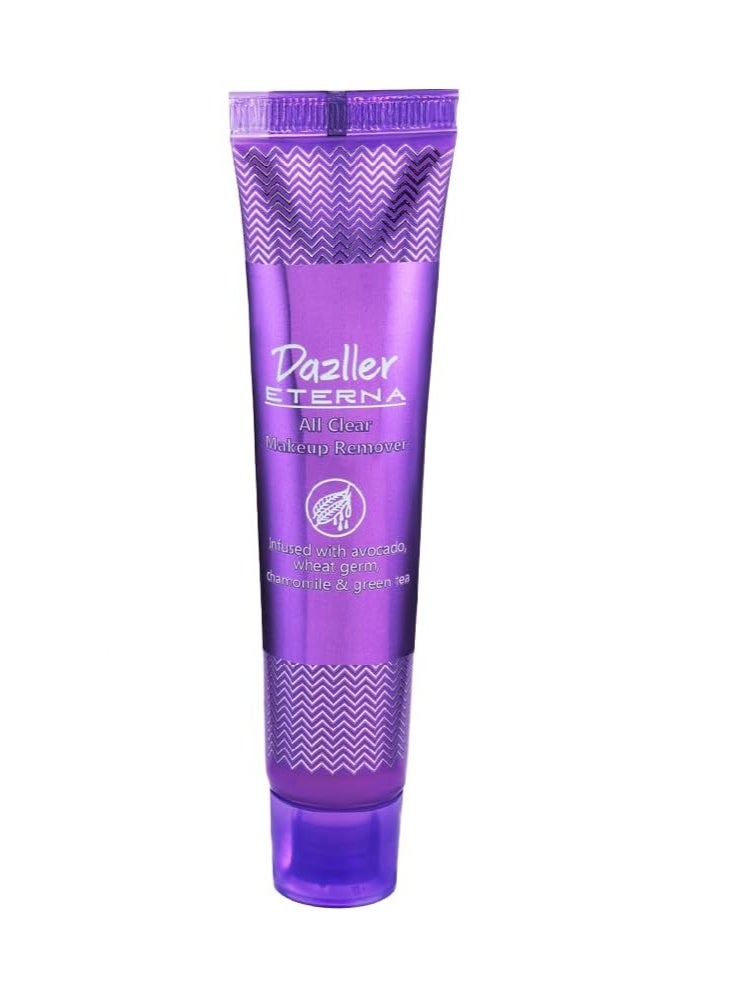 Dazller Eterna Long Stay Lip Colour, 5.5g, LC121 - Rembrandt & Dazller Eterna all clear makeup remover 27g - Image 3