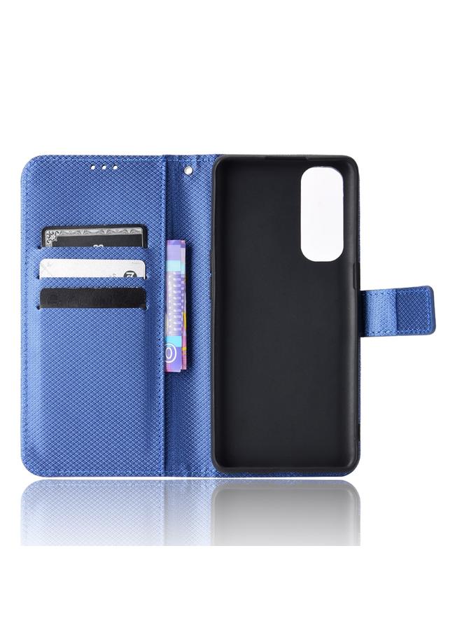 اس-توب جراب هاتف من الجلد بتصميم ماسي لهاتف OPPO Reno4 Pro عالميًا والهند وجنوب شرق آسيا - Image 4