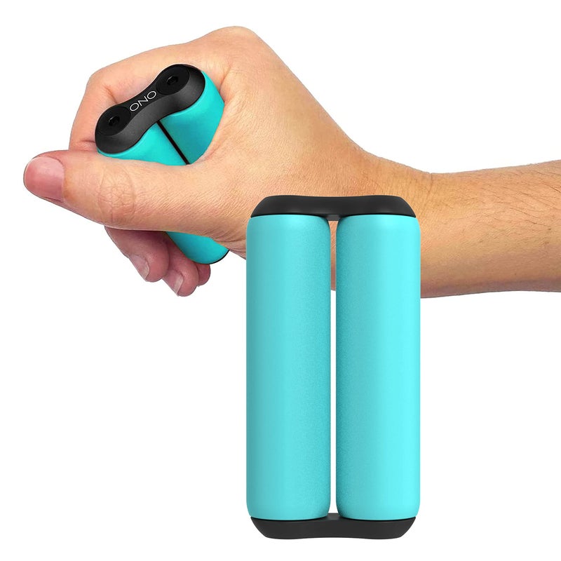 ONO Roller Handheld Fidget Toy for Adults Help Relieve Stress Anxiety Tension Promotes Focus Clarity Compact Portable Design Teal Junior Size ABS Plastic - Image 3