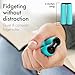 ONO Roller Handheld Fidget Toy for Adults Help Relieve Stress Anxiety Tension Promotes Focus Clarity Compact Portable Design Teal Junior Size ABS Plastic - Image 4