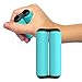 ONO Roller Handheld Fidget Toy for Adults Help Relieve Stress Anxiety Tension Promotes Focus Clarity Compact Portable Design Teal Junior Size ABS Plastic - Image 2