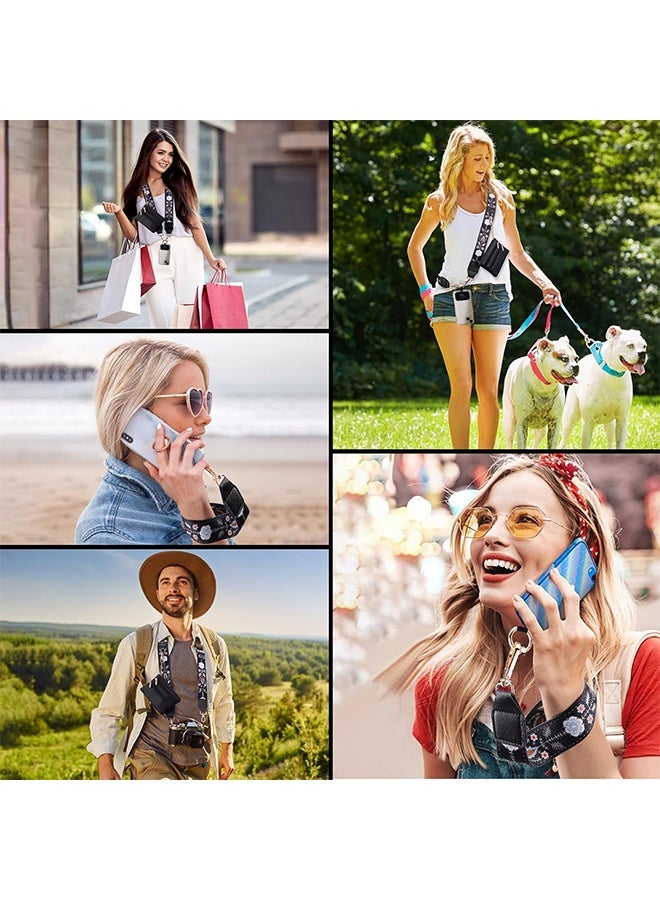 Lemon Clip and Go Strap for Phone with Wallet Crossbody, Phone Strap with Zippered Wallet, Adjustable Anti Theft Cellphone Lanyard for Women, Cellphone Chain Accessories - Image 5