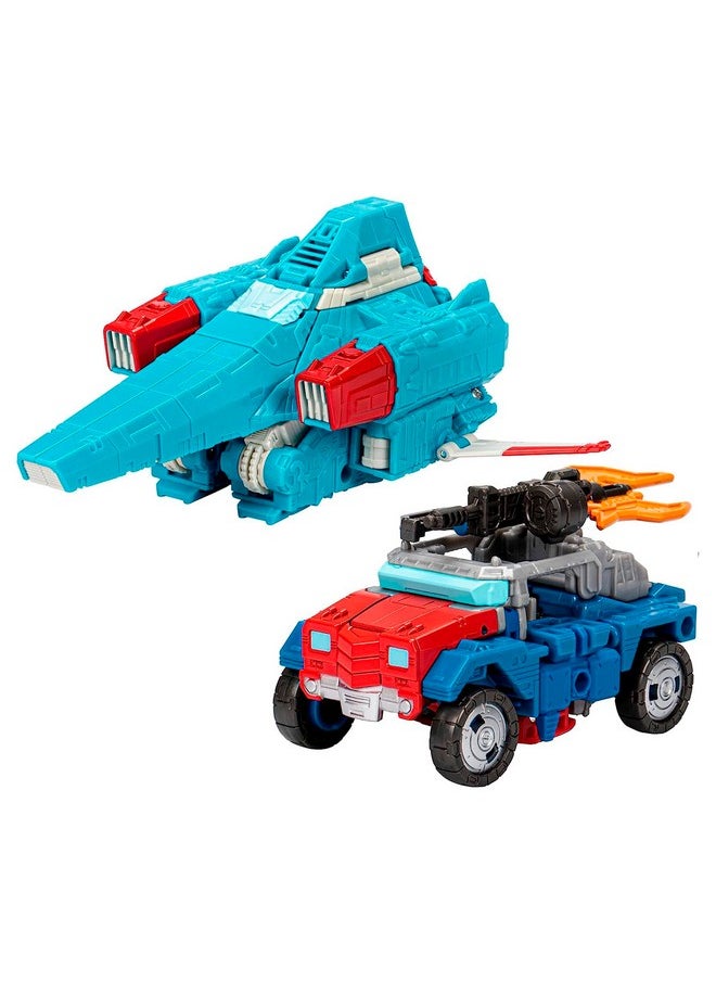 TRANSFORMERS - Transformers Toys Legacy Evolution Voyager Senator Shockwave & Deluxe Data Clerk Orion Pax Humble Origins 2-Pack, Action Figures for Boys and Girls Ages 8 and Up (Amazon Exclusive) - Image 1