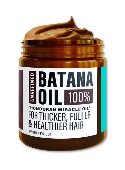 Batana Oil for Hair Growth, Natural Organic Hair Conditioner, Repairs Damaged Hair, Leaves Hair Smoother, Natural Hair Growth Oil, Helps with Frizz, for All Hair Types