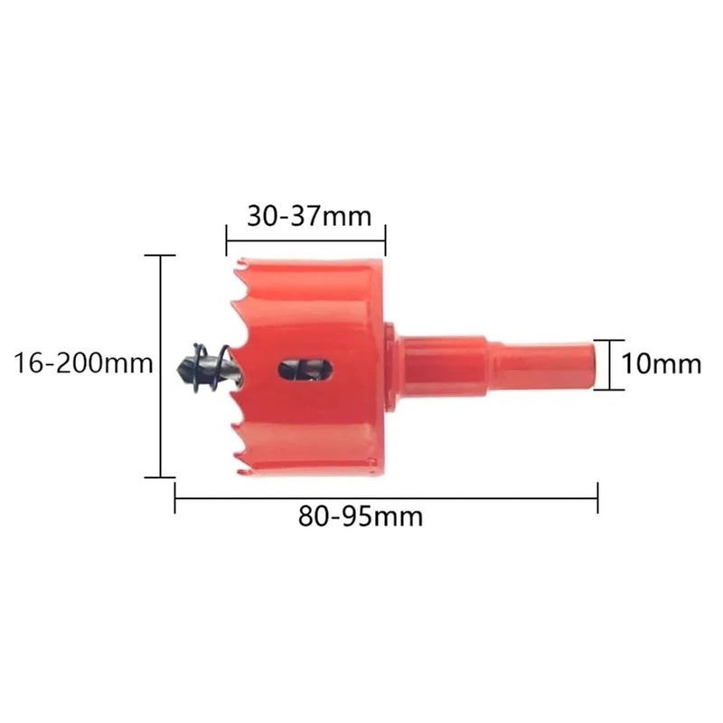 65 مم منشار ثنائي المعدن لحفر الخشب والمعدن والبلاستيك والألومنيوم - Image 4