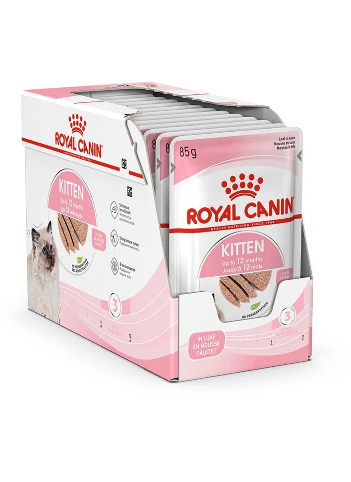 ROYAL CANIN Kitten Gravy 12×85g 