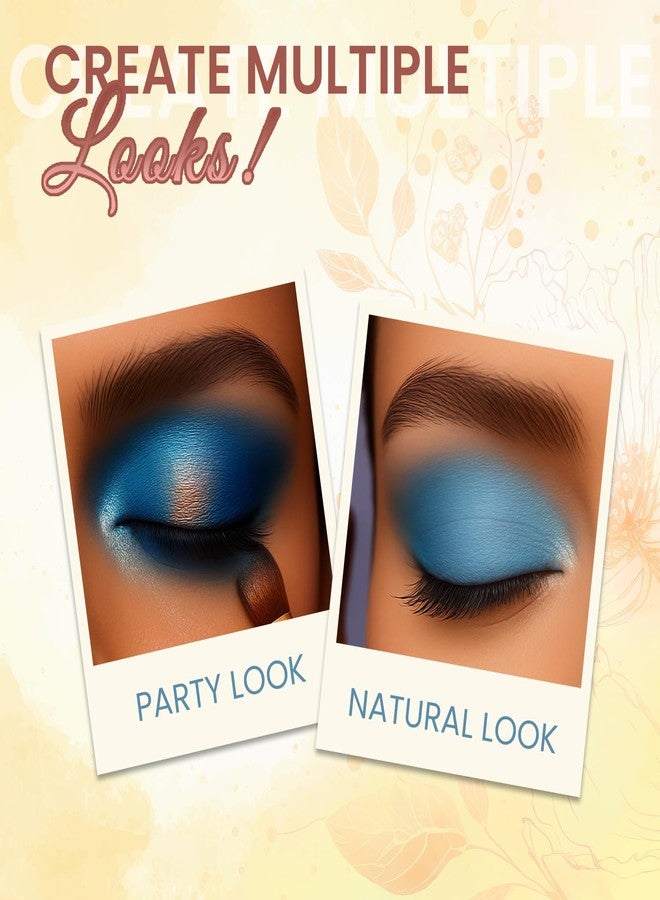 Glam 21 Glam21 Floral Hues 9 In 1 Eyeshadow Palette | Highly Pigmented | Easy To Carry | Super-Blendable | Mix of Matte and Shimmers Smudge-Proof (7.2 gm) | 04- Lotus - Image 4