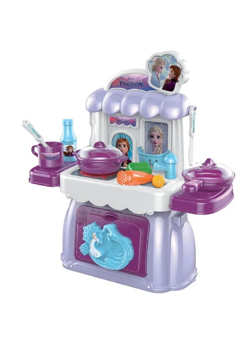 Disney FROZEN Disney Frozen 2-In-1 Kitchen Table With Light And Sound  - Image 1